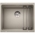 Кухонная мойка Blanco ETAGON 500-U SILGRANIT PuraDur жемчужный гранит 522230