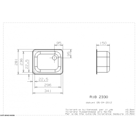 Кухонная мойка REGINOX r18 2330 lux osk (c/box)