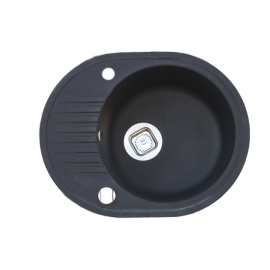 Кухонная мойка POLYGRAN tolero r-122 черный №911