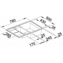 Кухонная мойка BLANCO metra 6s compact (513469)
