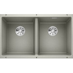 Кухонная мойка Blanco SUBLINE 350/350-U SILGRANIT жемчужный с отв.арм. InFino (арт.523577)