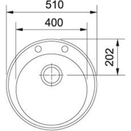 Кухонная мойка FRANKE rog 610 шоколад (114.0263.237)