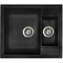 Кухонная мойка FLORENTINA липси 580 к черный