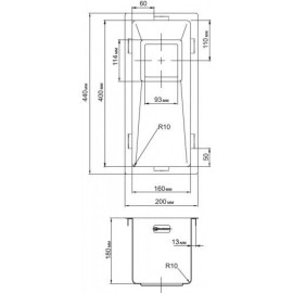 Кухонная мойка OMOIKIRI Akisame 20-U-LG (4993091)