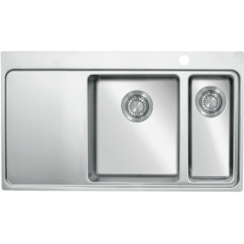 Кухонная мойка TopZero MM860.15.510.GT10K R, нержавеющая сталь