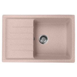Кухонная мойка AQUAGRANITEX M-27 розовый