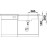 Кухонная мойка Blanco SUBLINE 700-U Level SILGRANIT жемчужный с отв.арм. InFino (арт.523541)