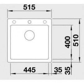 Мойка BLANCO 521673 BLANCO PLEON 5 жасмин