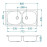 Кухонная мойка ALVEUS Basic 70 NAT-60 860X435 (в комплекте с сифоном)