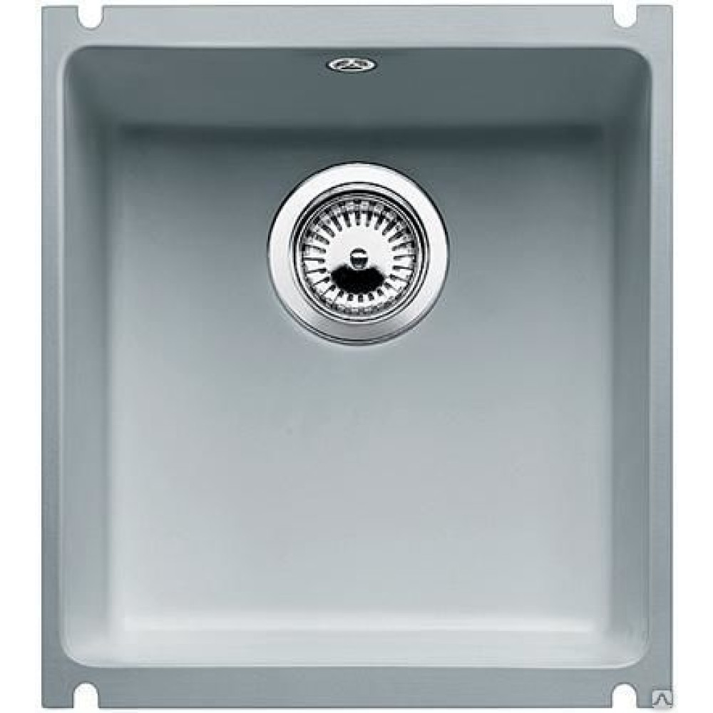 Кухонная мойка BLANCO 516041 subline 375-u керамика серый алюминий