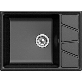 Кухонная мойка GRANFEST GF-V-680L черный