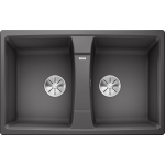 Кухонная мойка Blanco LEXA 8 SILGRANIT PuraDur темная скала гранит 524961
