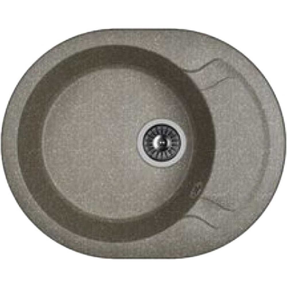 Кухонная мойка DR.GANS Берта (580х470х217) Базальт (25.040.B0580.409)