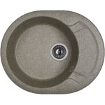 Кухонная мойка DR.GANS Берта (580х470х217) Базальт (25.040.B0580.409)