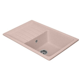 Кухонная мойка AQUAGRANITEX M-27 розовый