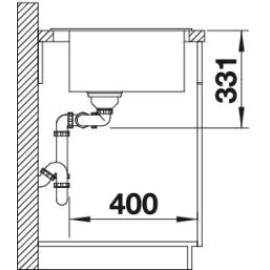 Кухонная мойка BLANCO PLEON 6 Split 521693 белый