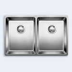 Кухонная мойка BLANCO ANDANO 340/340-IF 520831 нерж. сталь