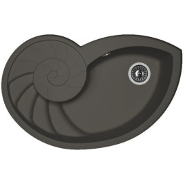 Кухонная мойка FLORENTINA Наутилус антрацит (20.350.E0820.302)