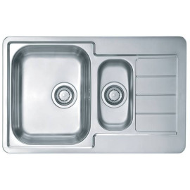 Кухонная мойка ALVEUS Line 70 NAT-90 1065684 (в комплекте с сифоном 1130555)