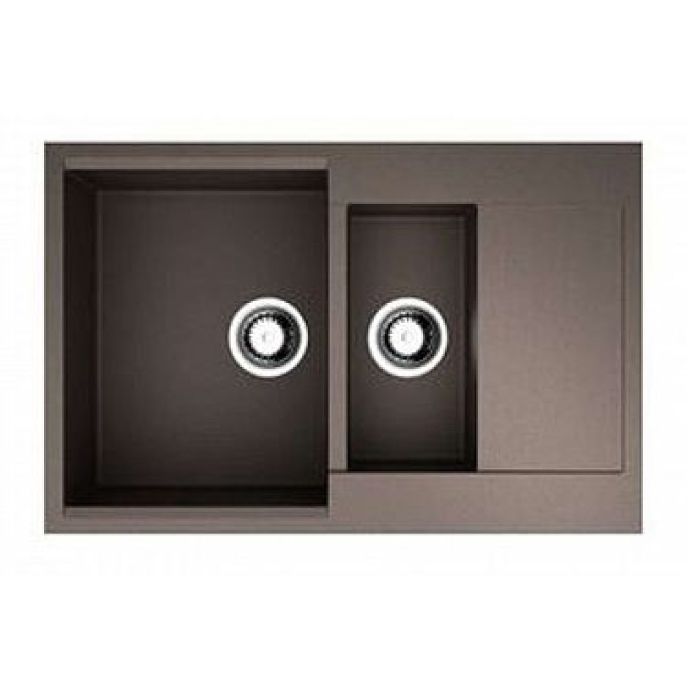 Кухонная мойка Omoikiri Daisen 86-2-DC (4993476) Artgranit/темный шоколад
