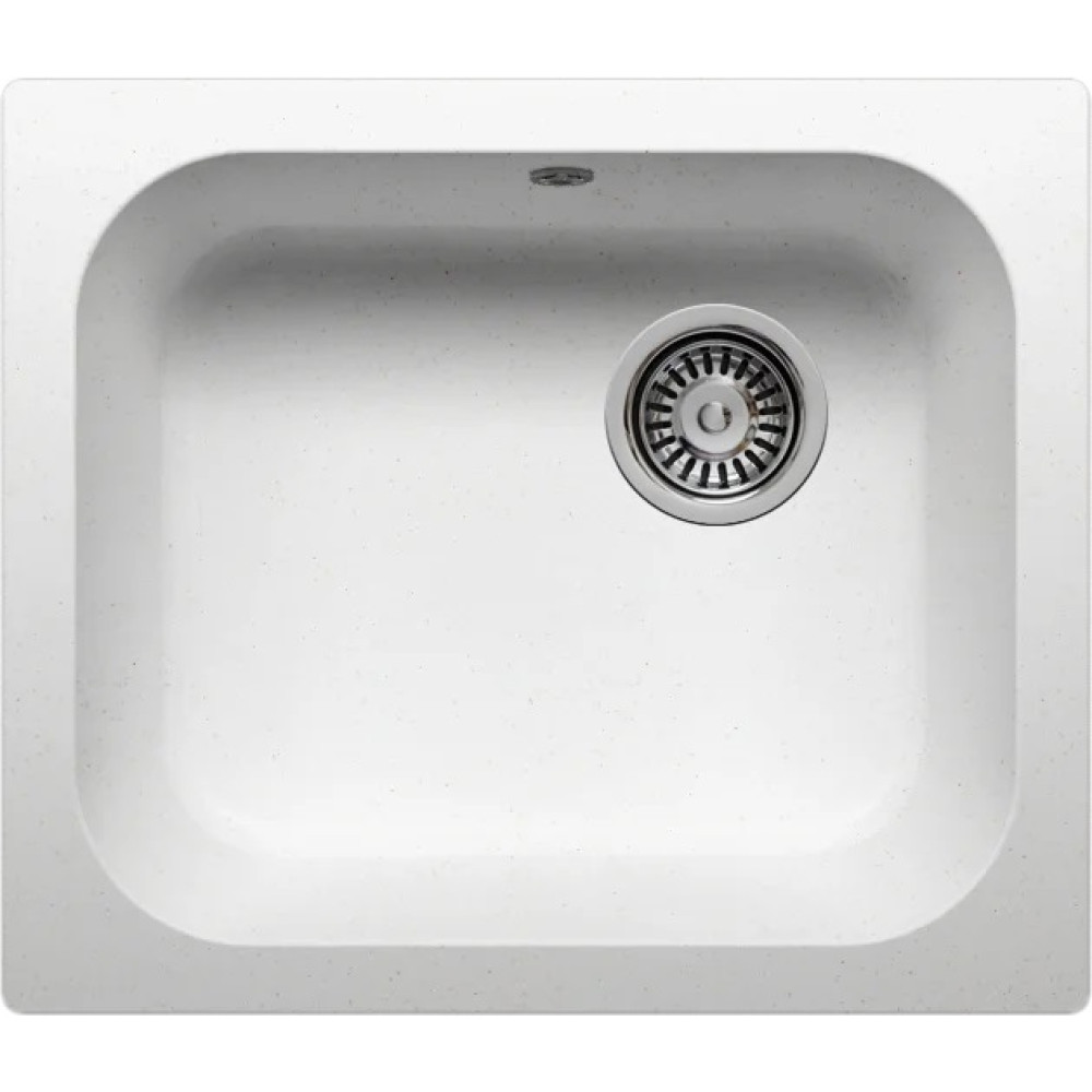 Кухонная мойка KRONA VIERKANT 1B 500x430 WHITE