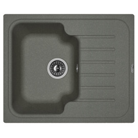 Кухонная мойка FLORENTINA таис 615 серый шелк (20.235.A0615.307)