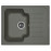 Кухонная мойка FLORENTINA таис 615 серый шелк (20.235.A0615.307)