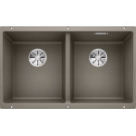 Кухонная мойка Blanco SUBLINE 350/350-U SILGRANIT серый беж с отв.арм. InFino (арт.523581)