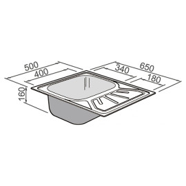 Кухонная мойка RODI Rio Flat LUX 3,5