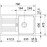 Кухонная мойка FRANKE efg 614-78 (023.300.082) (114.0185.132) сахара мойка с экцентриковым вентилем