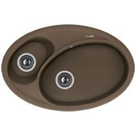 Кухонная мойка FLORENTINA селена 780 коричневый