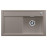 Кухонная мойка Blanco ZENAR 45S (чаша справа) серый беж с кл.-авт. InFino (арт.523720)