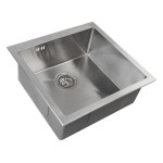 Кухонная мойка ZORG INOX RX-4444 нержавеющая сталь