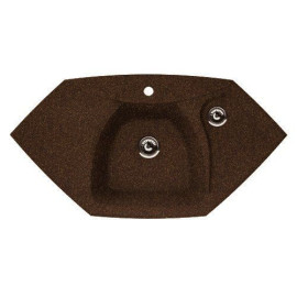 Кухонная мойка FLORENTINA сардиния мокко