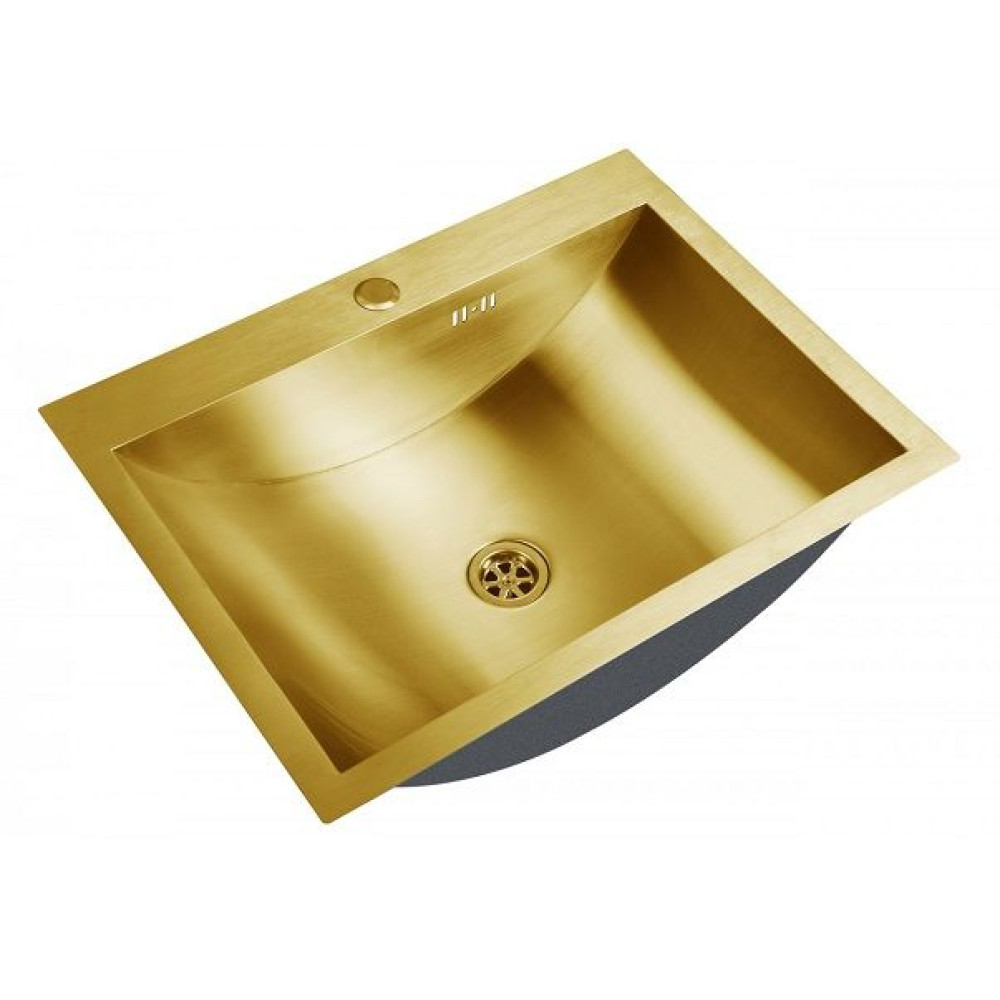 Кухонная мойка ZorG U4560 Inox BRONZE