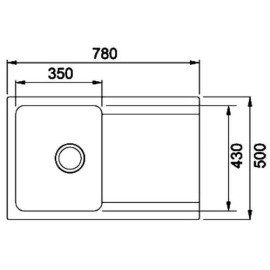 Кухонная мойка FRANKE OID 611-78 полярный белый (114.0443.360)