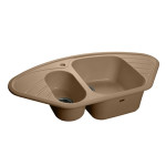 Кухонная мойка GRANFEST Corner GF-C960E топаз
