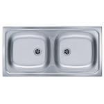 Кухонная мойка ALVEUS Basic 70 NAT-60 860X435 (в комплекте с сифоном)