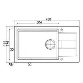 Кухонная мойка FRANKE SID 611-78/50 кофе (114.0489.218)