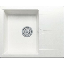 Кухонная мойка POLYGRAN Gals-620 белый хлопок