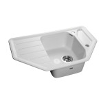 Кухонная мойка GRANFEST Corner GF-C800E иней