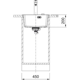 Кухонная мойка FRANKE MRG 610-39 черный матовый (114.0696.191)