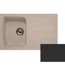 Мойка кухонная Elleci LIVING 300 granitek 40 Full Black