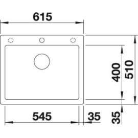 Кухонная мойка Blanco PLEON 6 шампань (арт.521685)