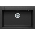 Кухонная мойка POLYGRAN Argo-760 №16 черная