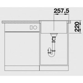 Мойка BLANCO 521673 BLANCO PLEON 5 жасмин