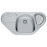 Кухонная мойка FRANKE mol 651 e (059.101.010) (101.0010.164) угловая мойка с эксц. вент (902.485.007) (112.0013.866)