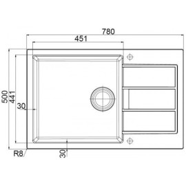 Кухонная мойка FRANKE SID 611-78/45 кофе (114.0489.215)