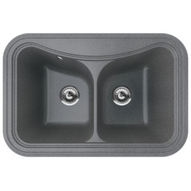 Кухонная мойка FLORENTINA крит 780 а грей
