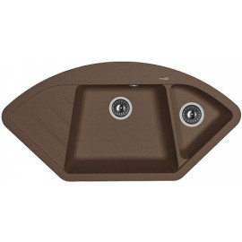 Кухонная мойка FLORENTINA веста мокко